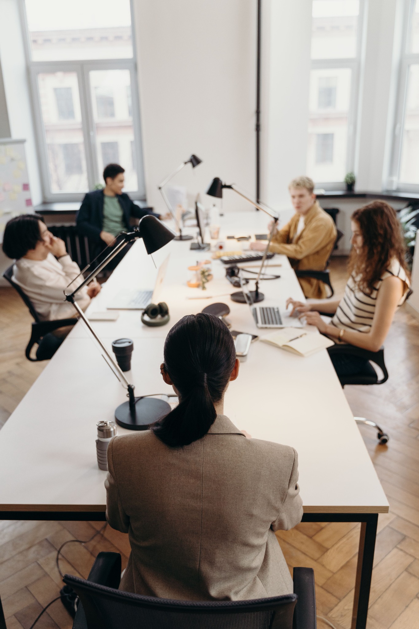 People discussing account strategy
